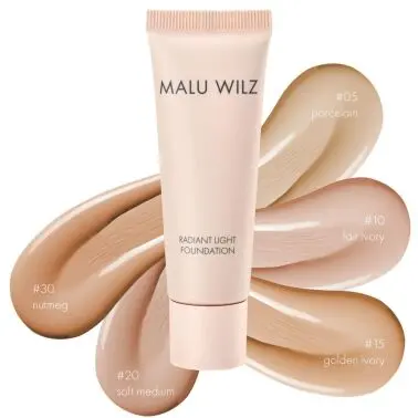 MALU WILZ RADIANT LIGHT FOUNDATION/15
