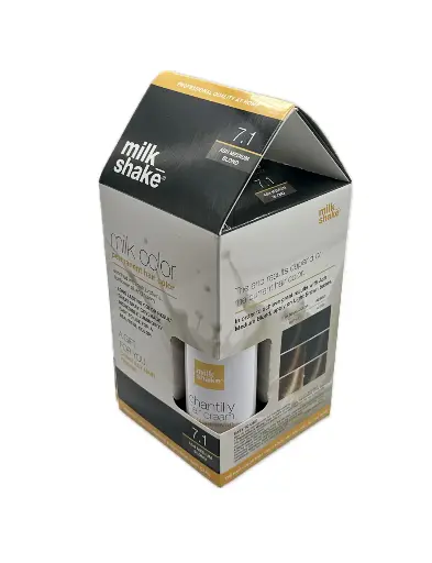 ميلك شيك صبغ خالي الامونيا 7.1