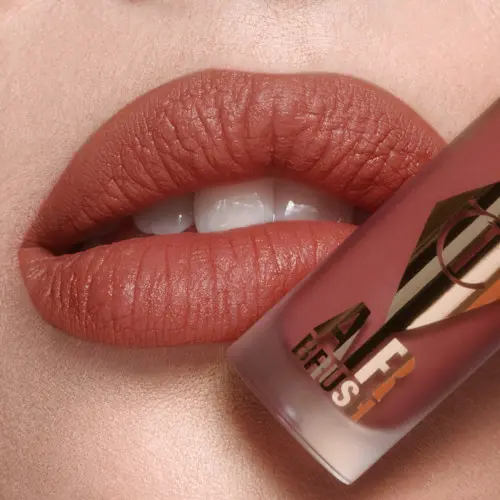 Warm Nude Liquid Lipstick Airbrush Flawless Lip Blur In Honey 