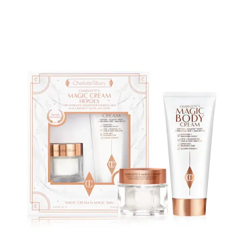 CHARLOTTE TILBURY Magic Cream50ml Heroes: Face & Body SET 