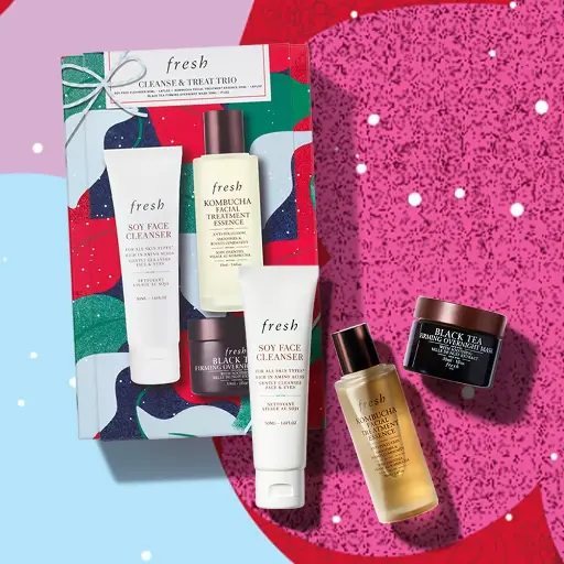 FRESH Cleanse & Treat Trio Skincare Set 