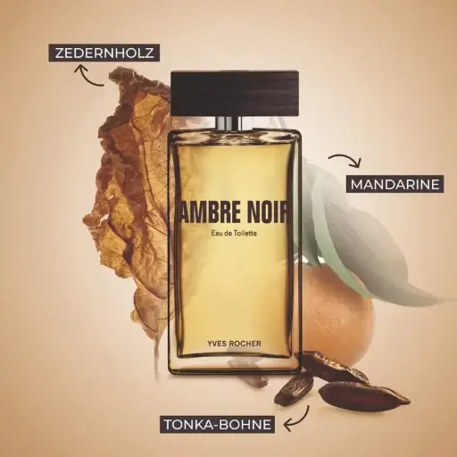 YVES ROCHER AMBER NOIR EAU DE TOILETTE 100ml