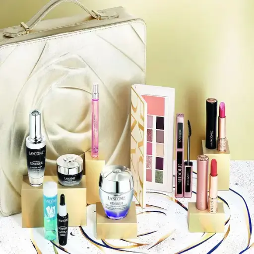 SET LANCOME INCLUDES 8 FULL SIZE BEAUTY ICONICS 