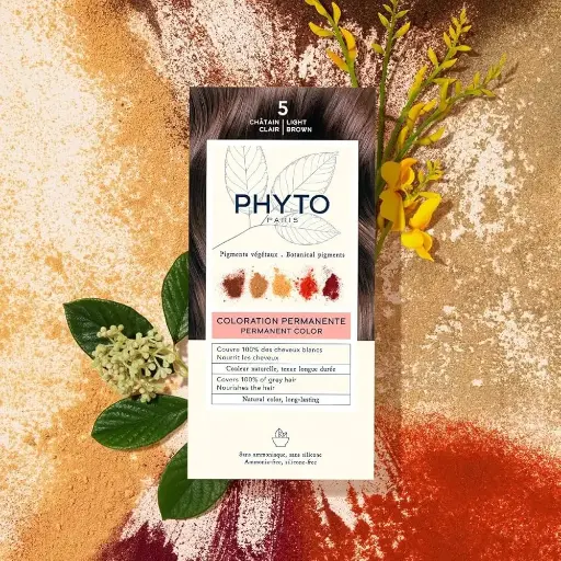 PHYTO COLOR 5 Light Chestnut صبغة شعر
