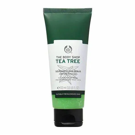 THE BODY SHOP TEA TREE SCRUP 100ML