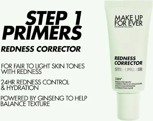 MAKEUP REDNESS CORRECTOR STEP1 PRIMER 30ML