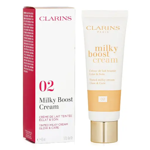 CLARINS MILKY BOOST CREAM 02كريم كلارنس ميلكي بوست 02