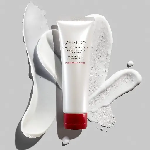 SHISEIDO Clarifying Cleansing Foam - 125 mL |  ALL SKIN TYPES 