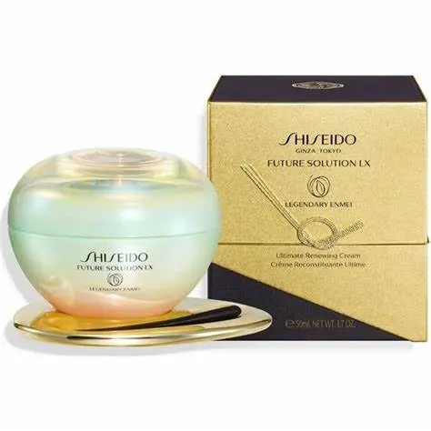SHISEIDO FUTRE SOLUTION LX LEGENDARY ENMEI 50ML شيسيدو كريم أسطوري فاخر لمعالجة البشرة