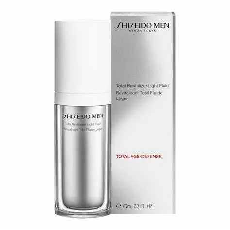   Shiseido men Total Age-Defense Total Revitalizer Light Fluid - 70ml 