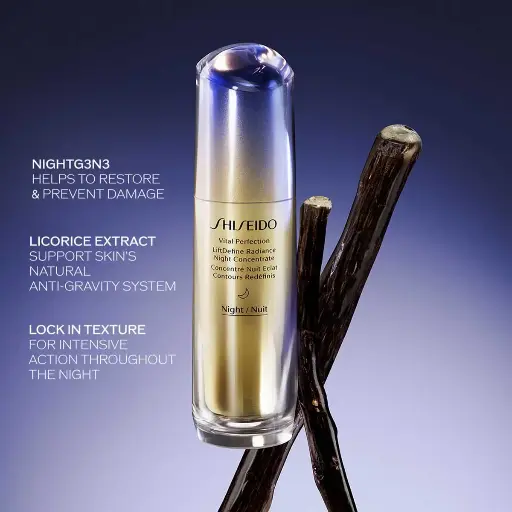 Shiseido Vital Perfection LiftDefine Radiance Night Concentrate 40ml 