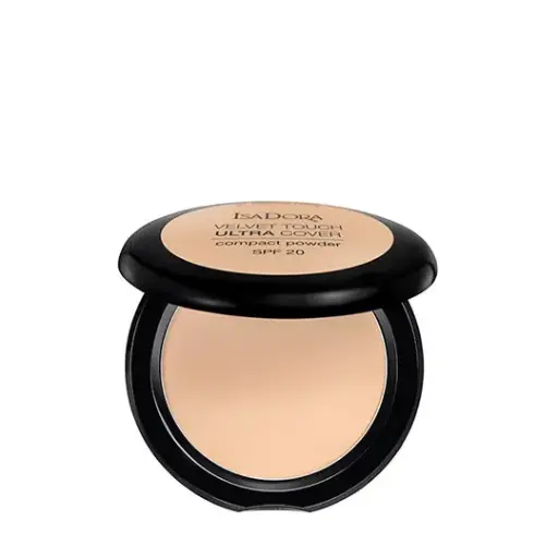  ISADORA VELVET TOUCH COMPACT POWER SPF 20- Neutral Ivory 