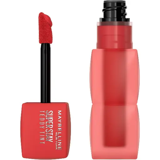 Maybelline Super Stay Teddy Tint, Long Lasting Matte Lip Stain, Coquettish 30