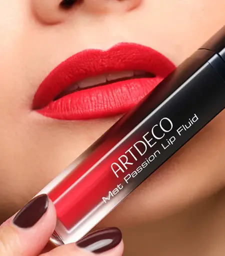  ARTDECO MAT PASSION LIP FLUID 44  ارتديكو أحمر شفاه سائل مات - 6 مل