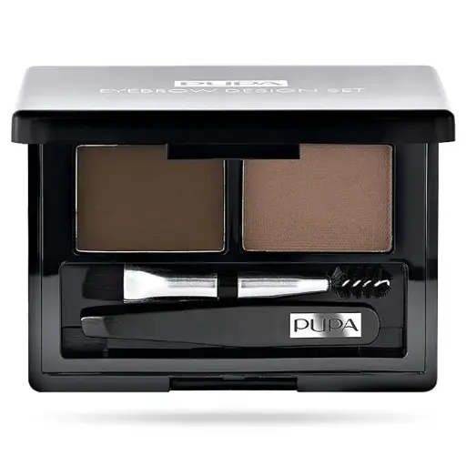 PUPA EYEBROW DESIGN SET Brown 