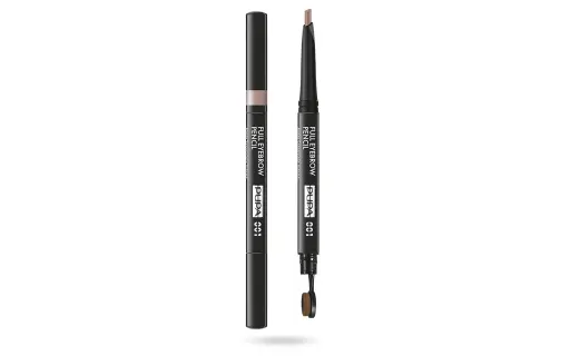 PUPA FULL EYEBROW PENCIL - DARK BROWN قلم حواجب كامل من بوبا - بني غامق
