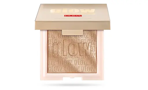 PUPA GLOW OBSESSION COMPACT HIGHLIGHTER-ROSE GOLD 