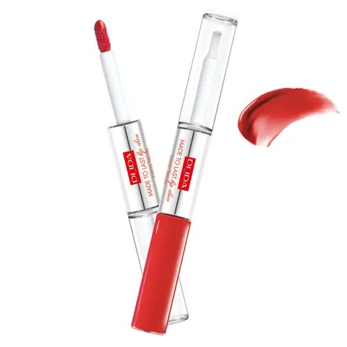 PUPA MADE TO LAST LIP DUO Fire Red 