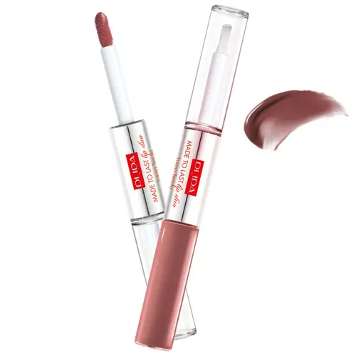PUPA MADE TO LAST LIP DUO Natural Brown 