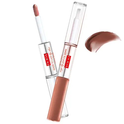 PUPA MADE TO LAST LIP DUO Nude Natural 