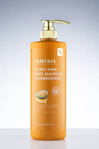 VEJETREE CURLY HAIR FREE SULPHATE SHAMPOO