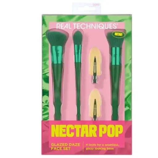 REAL TECHNIQUES NECTAR POP GLAZED DAZE FACE SET