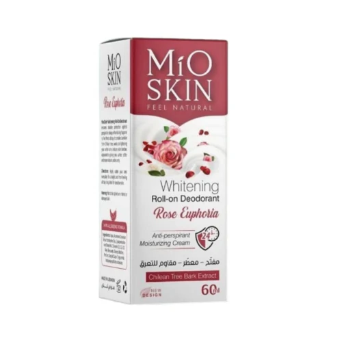 MIOSKIN WHITENNG ROLL ON  DEODRENT ROSE EUPHORIA 