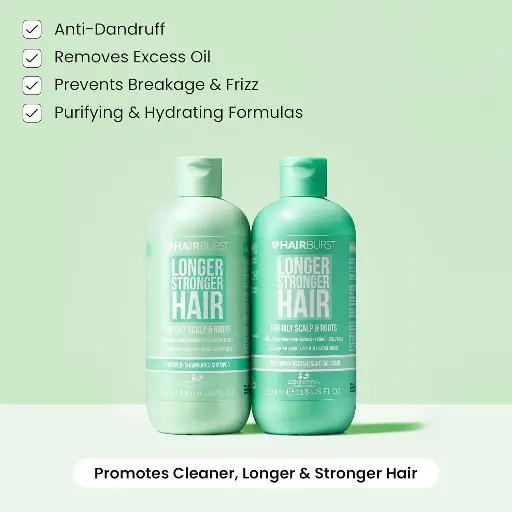 HAIR BURST SET FOR LONGER FOR OIL SCALP 350ML  