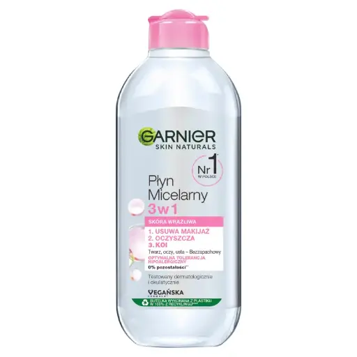 GARNIER GZYSTA SKORA PLYN MICELARNY
