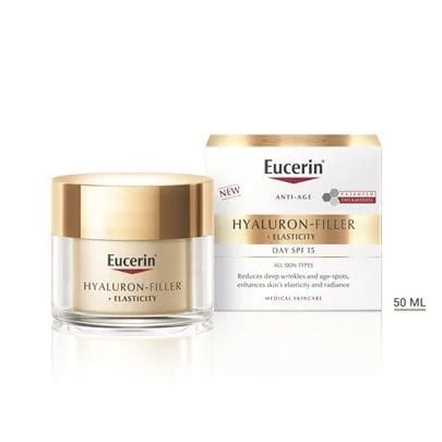  EUCERIN ANTI-AGE HYLORON-FILLER +ELASTICITY DAY SPF 15 50ML