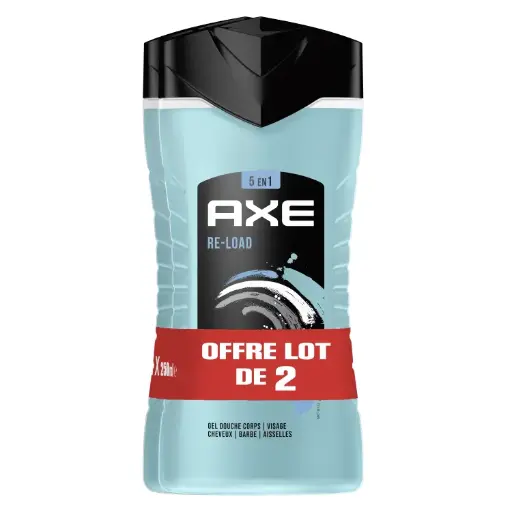AXE SHOWER GEL 5IN1 MEN RE LOAD 250ML
