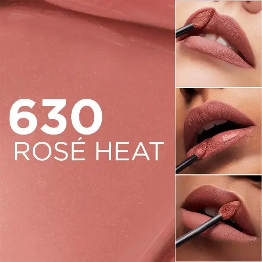  LOREAL OAP- Nude MATTE.RESIST 630 ROSE HEA  
