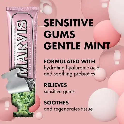 Marvis Sensitive Gums Gentle Mint Toothpaste 75ml