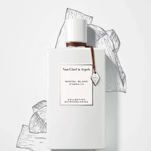 VAN CLEEF ARPELS  SANTAL BLANC