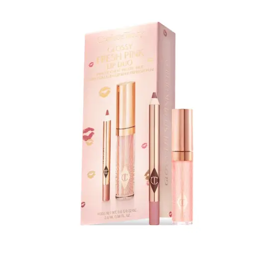 CHARLOTTE TILBURY GLOSSY FRESH PINK LIP DUO 