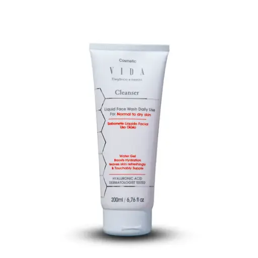 VIDA CLEANSER FACE WASH DRY SKIN 200ML