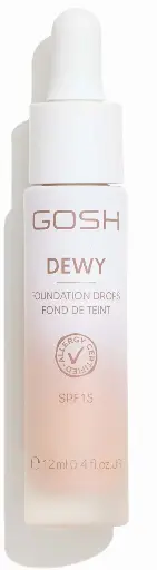 GOSH Dewy Foundation Drops 12 MI Spf 15 006