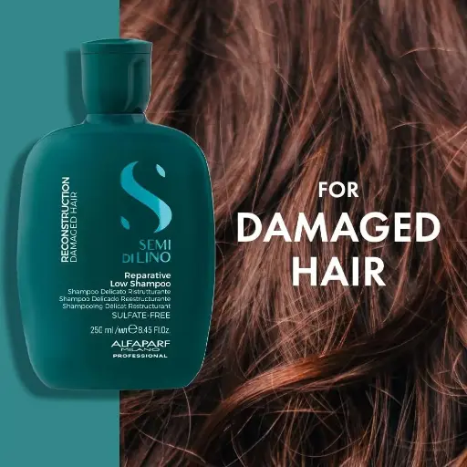 Alfaparf Milano Semi Di Lino Reconstruction Reparative Shampoo for Damaged HAIR