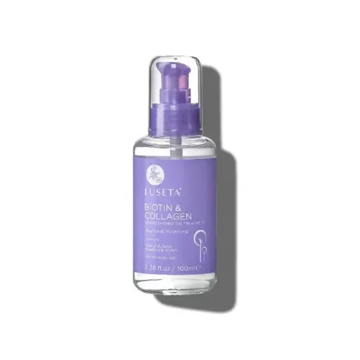 LUSETA BIOTIN & COLLAGEN STRENGTHEN OIL SERUM - 100MLسيروم زيت لوزيتا المقوي بالبيوتين والكولاجين - 100 مل