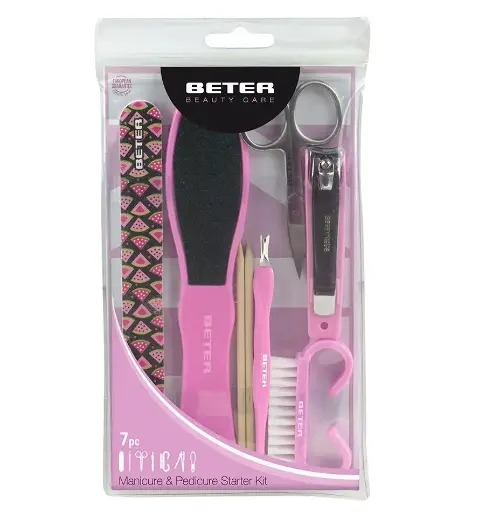 BETER MANICURE PEDICURE STARTER KIT 