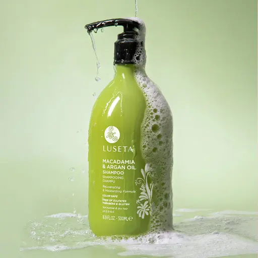 LUSETA MACADAMIA &ARGAN OIL SHAMPOO500ML 
