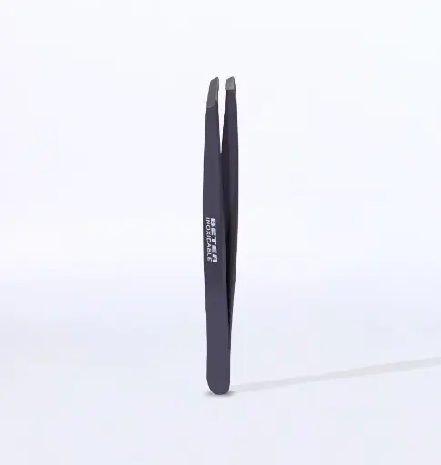 BETER STAINLESS STEEL SLANTED TIP TWEEZERS 