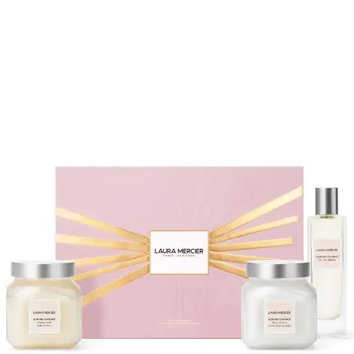 LAURA MERCIER COCONUT  SET