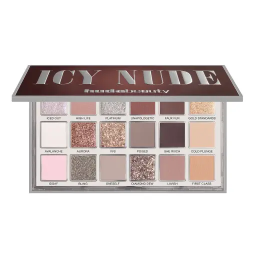 HUDABEAUTY icynude pallete 