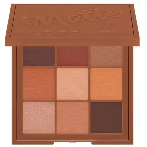 HUDABEAUTY warm matte pallete 