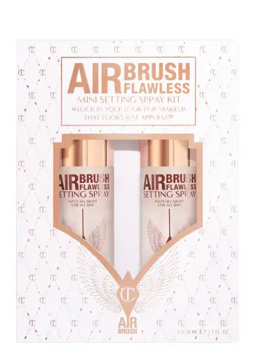 CHARLOTTE TILBURY Mini Airbrush Flawless Setting Spray Duo Set 