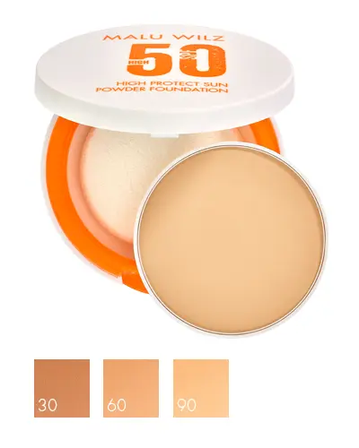 MALU WILZ 5SPF HIG PROTECT SUN POWDER FOUNDATION 