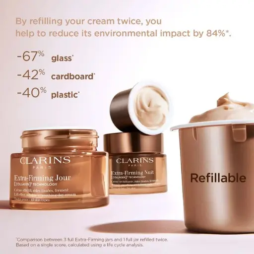 CLARINS EXTRA FIRMING NUIT REFILL ALL SKIN TYPES 50ML 