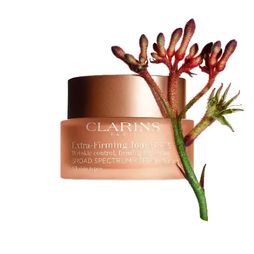 CLARINS EXTRA FIRMING SPF15 ALL SKIN TYPES 50ML كلارنس إكسترا فيرمنج SPF15 لجميع أنواع البشرة 50 مل