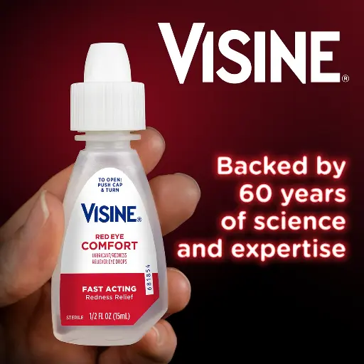 VISINE RED EYE COMFORT FAST ACTING REDENESS RELIEF 15ML 
